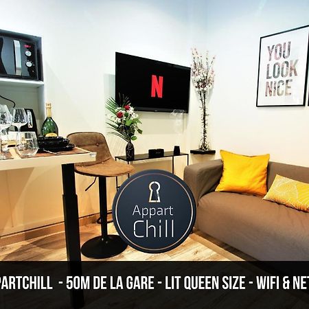 Appart Chill & Work - 50M Gare De Valenciennes Exterior foto