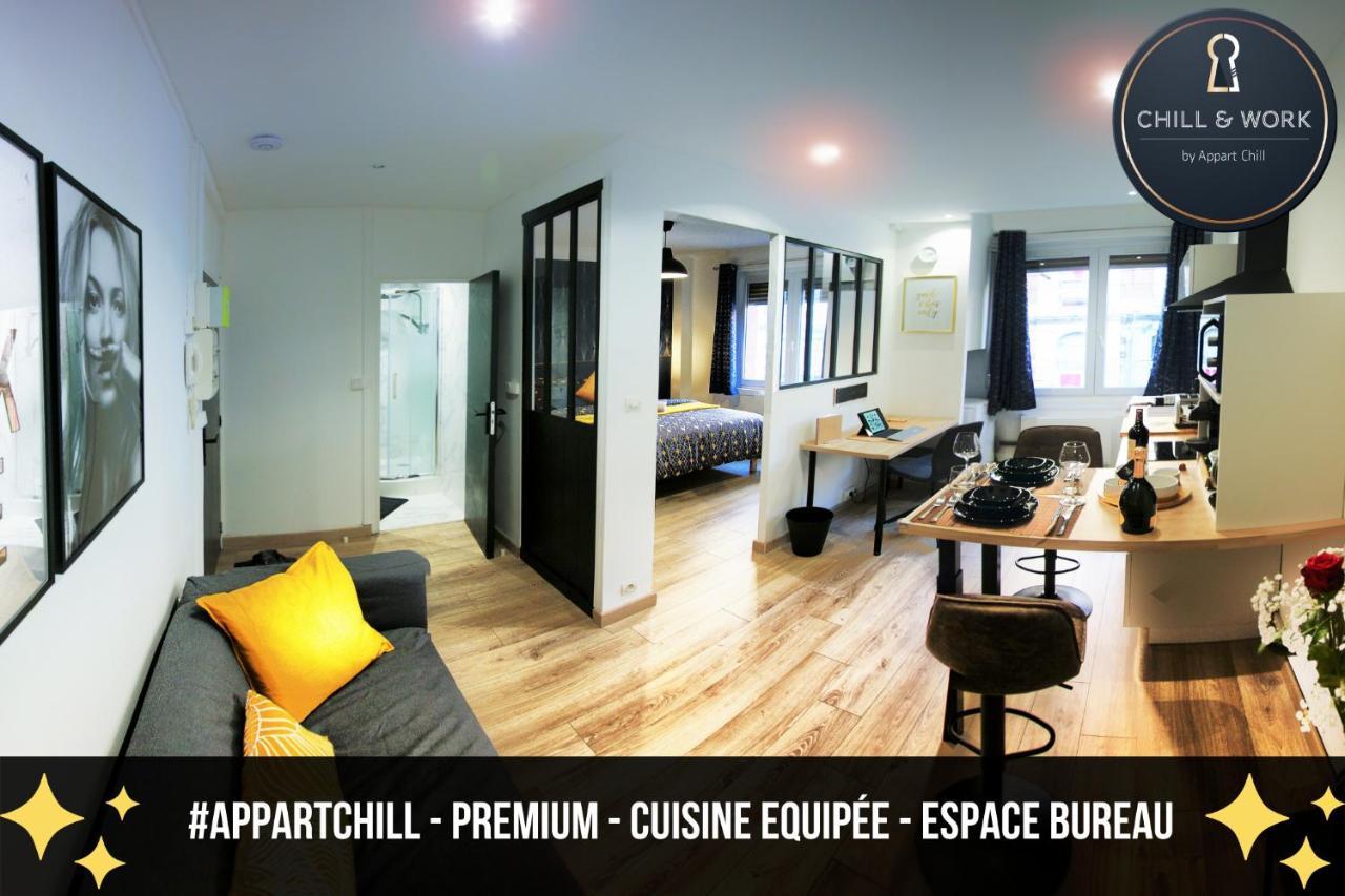 Appart Chill & Work - 50M Gare De Valenciennes Exterior foto